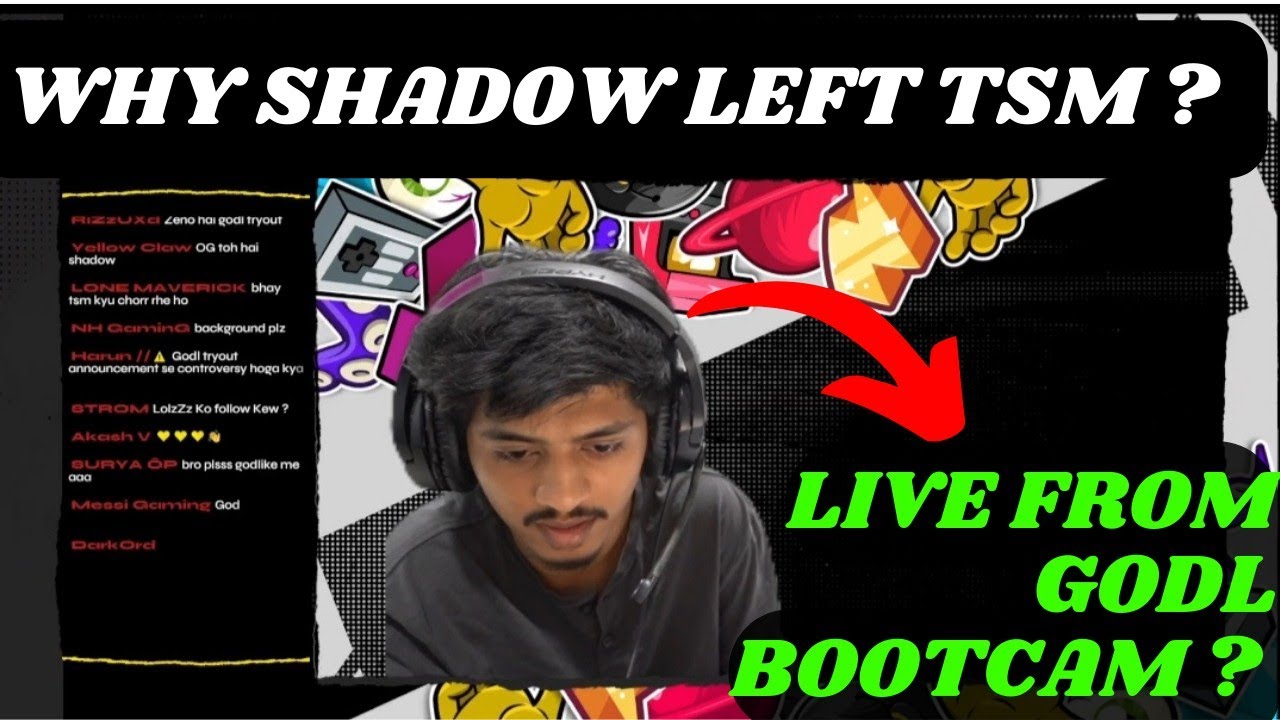 Why Shadow Left TSM | Shadow Reply On Joining Godl