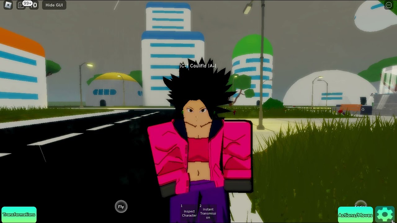 How to make Caulifla dbs (Extra Clothes)