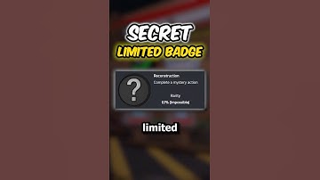 How to Get the SECRET RECONSTRUCTION BADGE in 99 Nights on Roblox! 😱