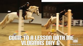 Come to a lesson with me | vlogmas day 6