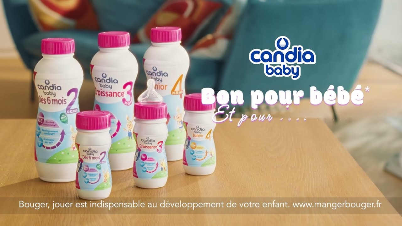 Candia Baby Lait Infantile Liquide - Praticité 6''