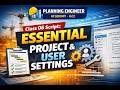 Primavera P6 Class 06: Project Preferences, Calculations & Calendar