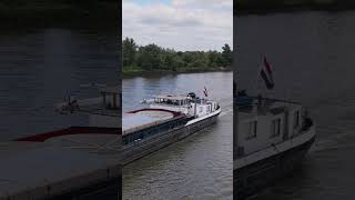 De Hendrik S vaart richting Rotterdam