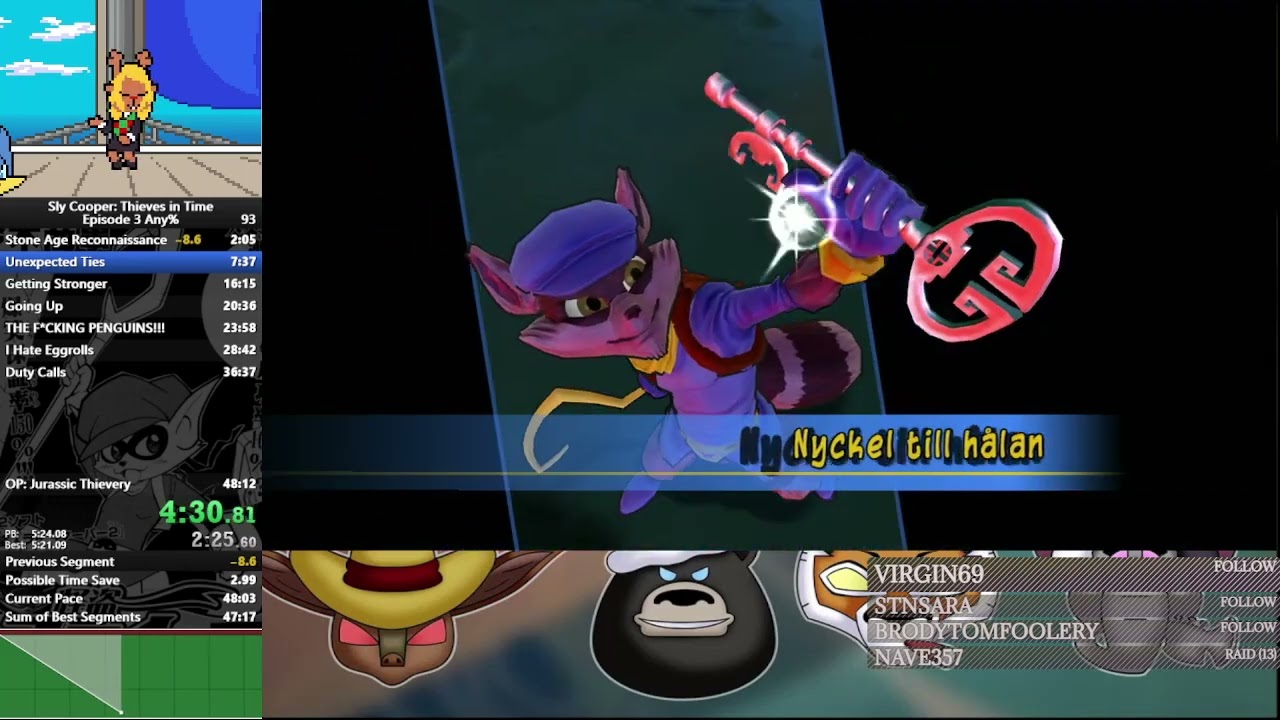 Sly Cooper: Thieves in Time Unexpected Ties in 