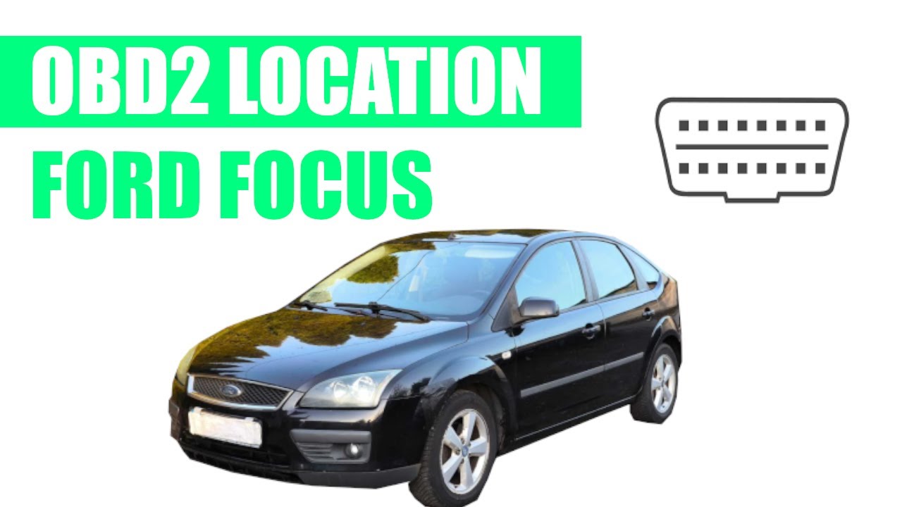 Ford Focus [2004-2007]: OBD2 Diagnostic Port Location (tutorial)