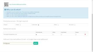 Cloud App Studio version 3.0 - Sharing an Application screenshot 1
