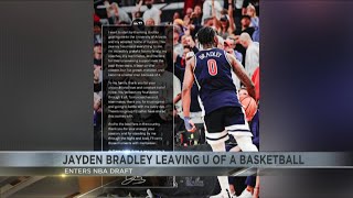 Arizona Wildcat Jaden Bradley declares for 2026 NBA Draft