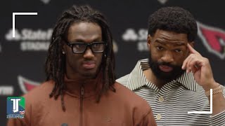 Marvin Harrison Jr. And Jacoby Brissett On Their Connection After Cardinals Win At Cowboys