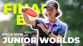 2026 PDGA Junior Disc Golf World Championships | FINALB9 | Feil, Hadders, Vazquez, Etter | MJ18