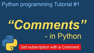 python coding tutorial for beginners - comments in python Wealth