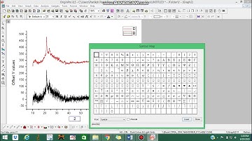 How to smooth XRD data using Origin software  2020 #Reseachworld