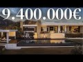 Discover elegance tour the 94 million ultramodern singlestory golfside mansion in marbella