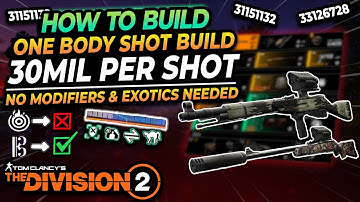 The Division 2 | This Season VIRTUOSO IS THE BEST One Shot Sniper Build!