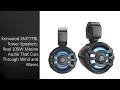 Kenwood XM77TBL Tower Speakers: Real 100W Marine Audio That Cuts Through Wind and Waves