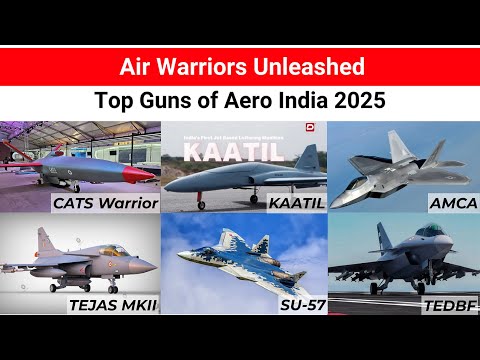 Aero India 2025 | Bombers for IAF? | AMCA 2029, TEDBF 2027, New Weapon, KAATIL | CATS Warrior