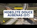  via ardche 07  nouvelle voie scurise pour cyclistes et pitons