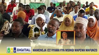 MAMENEJA 122 VYAMA VYA MSINGI VYA USHIRIKI WAPEWA MAFUNZO SIKU 14