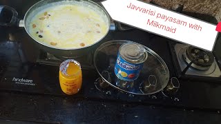 சுவையான ஜவ்வரிசி பாயசம்/Javvarisi Payasam/Easy steps for beginners/Using Milkymaid/Different style