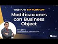 Webinar sap workflow  modificaciones con businessobject