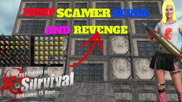 I JUMP SCAMER SEVER AND RED (last island of survival)