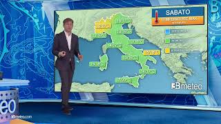 Meteo weekend: rapido fronte sabato, più sole domenica