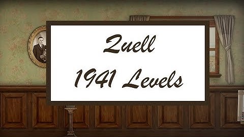 Quell (PC) - All 1941 Level & Jewel Solutions