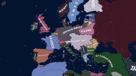 WW2 but Central Powers are back! | Hoi4 Timelapse