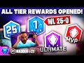 25-0 WEEKEND LEAGUE REWARDS & ALL THE OTHER TIER PACKS ALSO!  [MADDEN 21]