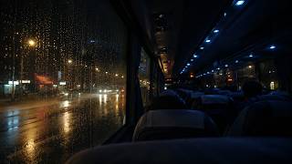 Night Bus Ride Ambience – Heavy Rain & Dim Lights for Deep Sleep (8 Hours) screenshot 5