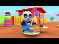 Pinky And Panda Playtime At Outdoor Playground Part 2 