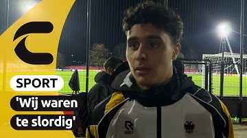 Reactie Adam Tahaui na Jong Ajax - Vitesse (2-0) | Connect