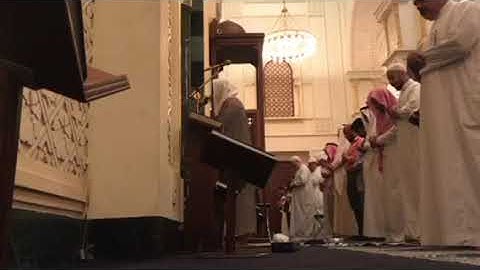 تلاوة من سورة الحديد من صلاة عشاء الأربعاء 27-3-1440هـ للقارئ عبدالعزيز الزهراني