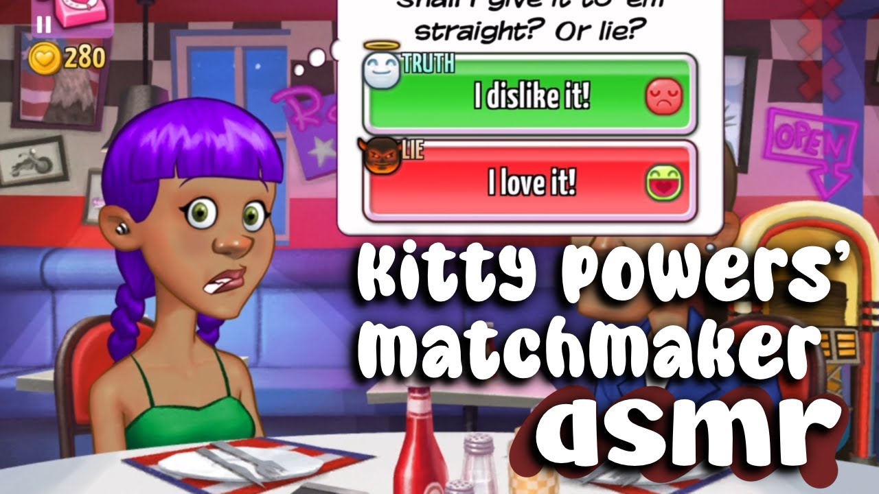 KITTY POWERS MATCHMAKER ASMR!! | super clicky whispers & mouth sounds 👄💕