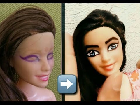 Video: Hvordan maler du Barbie øjne?