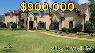 Inside a $900,000 Dream Home | 5BR/4.5BA Executive Home with Pool Oasis| Olive Branch, MS 38654