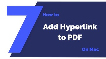 How to Add Hyperlink to PDF on Mac | PDFelement 7