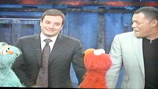 Jimmy pisses off Elmo!!!