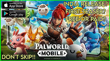 Karfton Palworld Mobile India Launch?, Free Or Paid?, Release Date | Hindi |