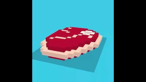 3d Steak Pixel art