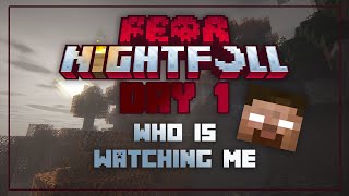 The Most Terrifying Minecraft Experience  Minecraft: Fear Nightfall  Day 1