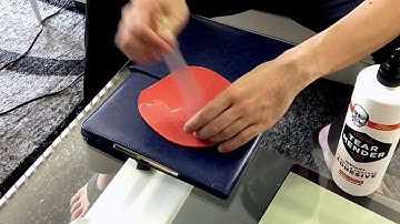 How to Remove Old Glue from a Table Tennis Rubber