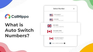 Auto swtich numbers instantly with CallHippo | CallHippo Feature Video