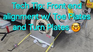 Tech Tip: Setting toein with toe plates and turn plates, why and how!