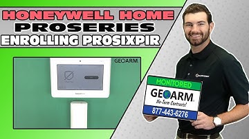 Honeywell Home ProSeries: Enrolling PROSIXPIR Motion Detector