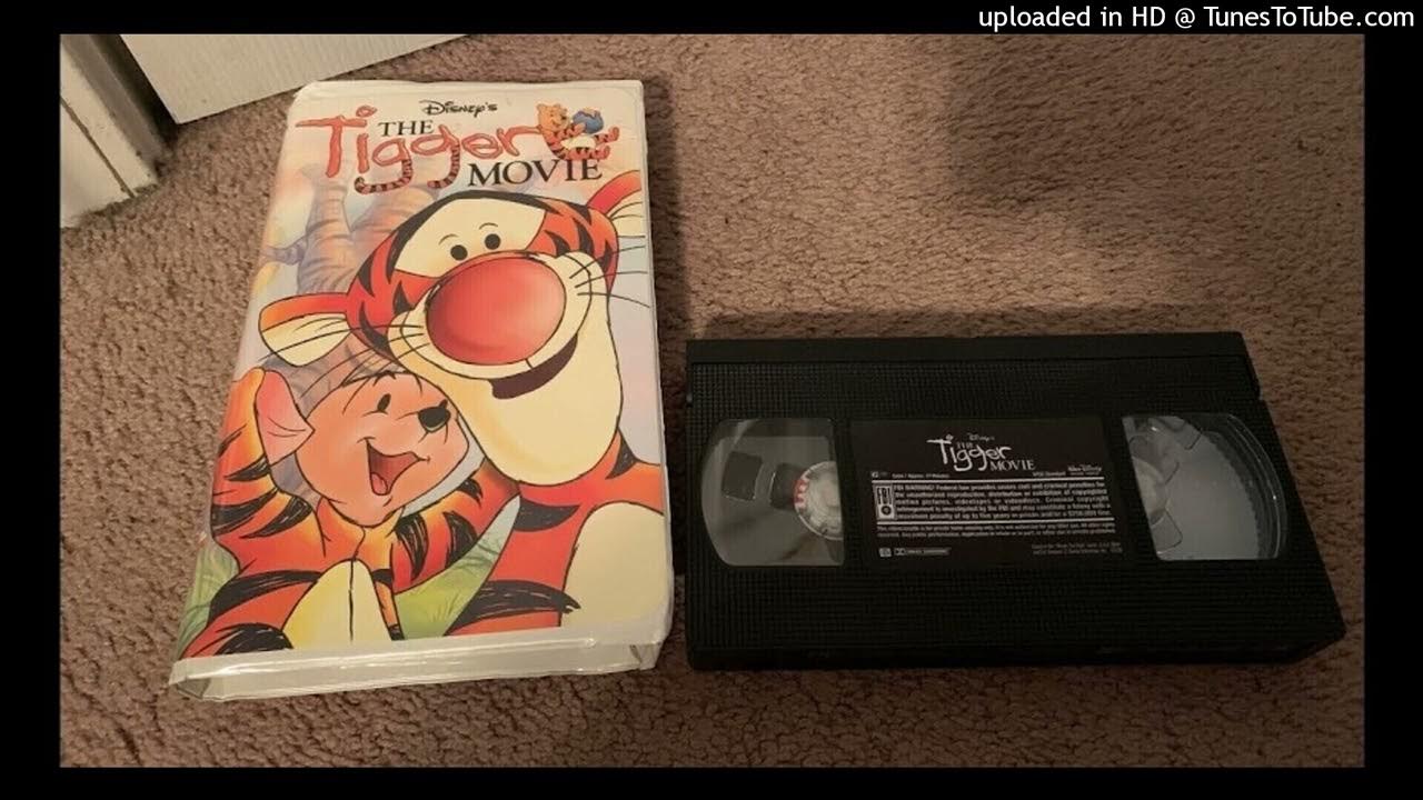 Opening To The Tigger Movie 2000 Vhs