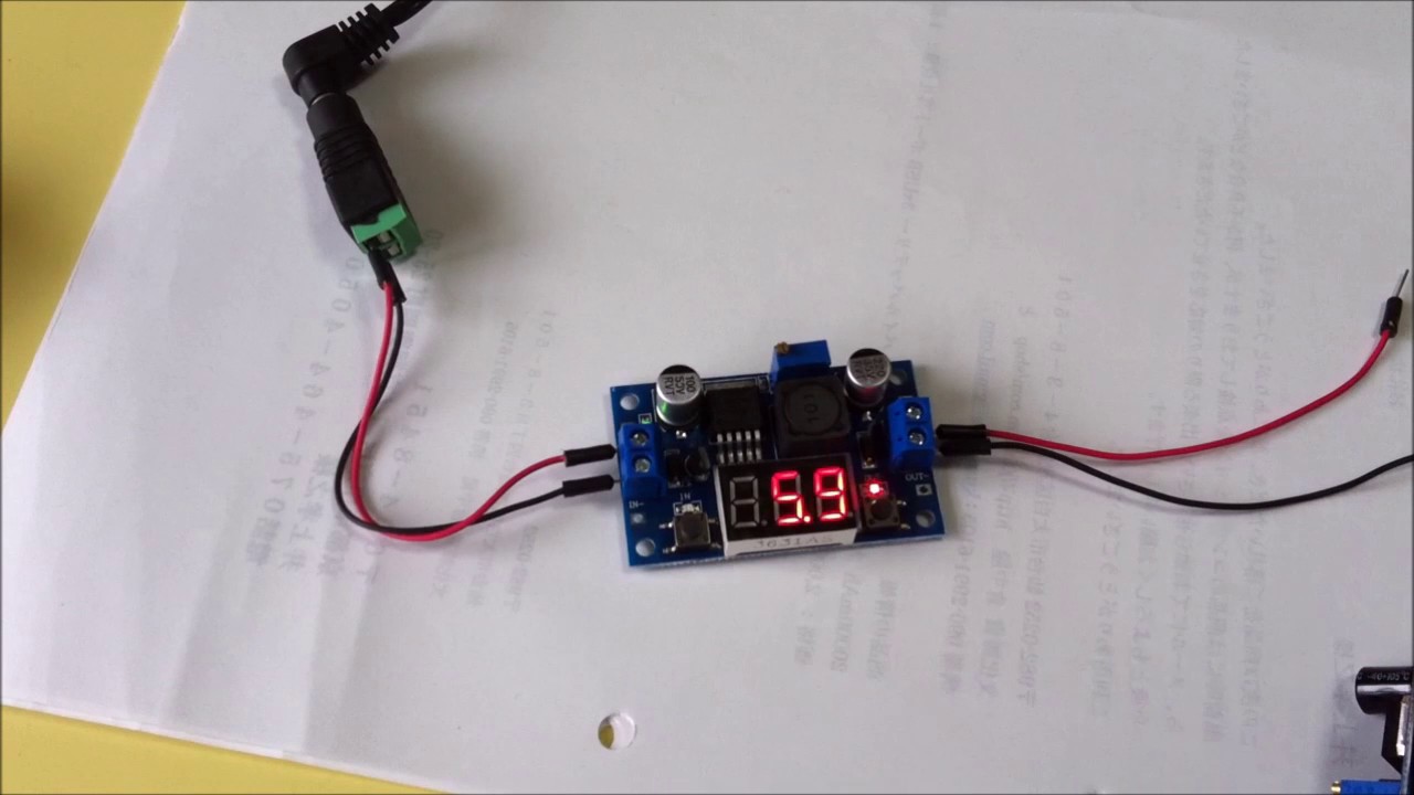 DC-DC ハイパワー ローリップル 12A 調整可能 ステップダウンモジュール 95%効率 カーパワー