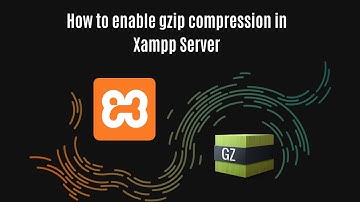 How to enable gzip compression in Xampp Server