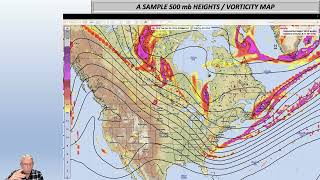 USING MATHEMATICS IN METEOROLOGY TO DERIVE AREAS OF VORTICITY AND VORTICITY ADVECTION