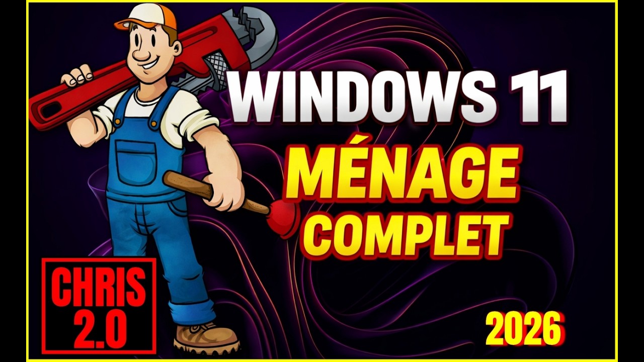 System Ninja est un logiciel GRATUIT qui va faire le MÉNAGE sur ton Windows 11 en 2026