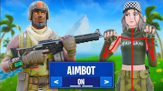Killing Everyone with Aimbot in Creative Fill
